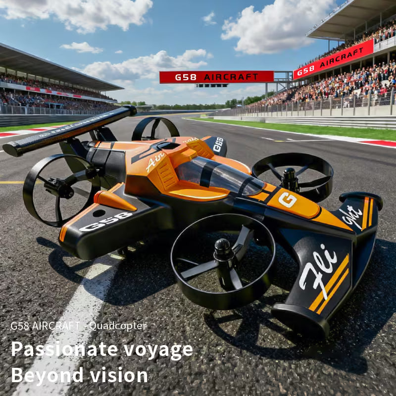 2-in-1 Mini Racing & Hover RC Car – Stable Hovering, High-Speed Racing & 360° Aerial Flips Remote Control Toy