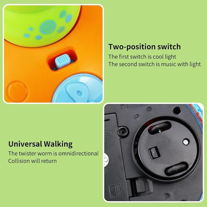 Dancing Saxophone Caterpillar – Musical Light-Up Dancing Toy for Babies & Toddlers